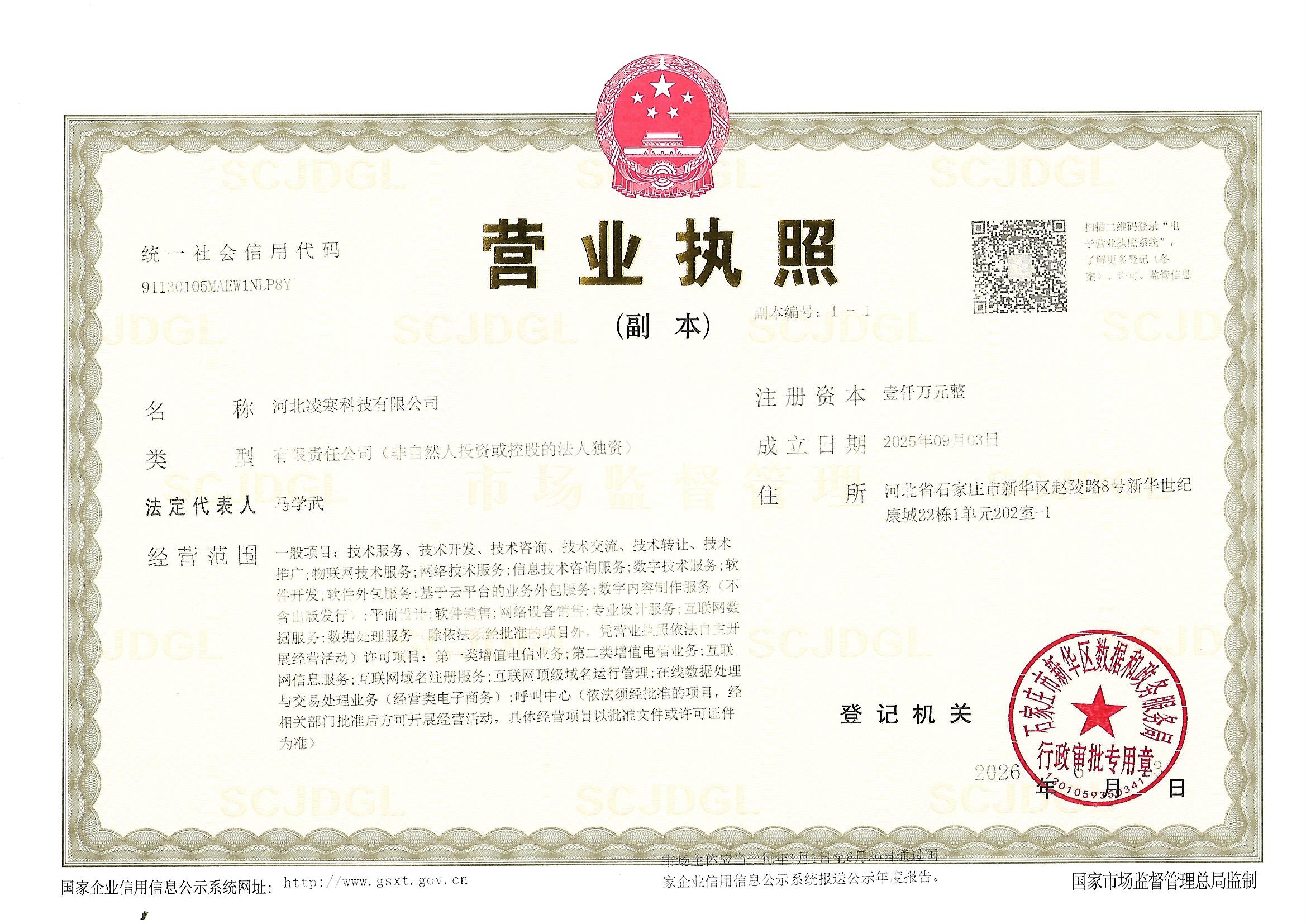 河北凌寒科技有限公司